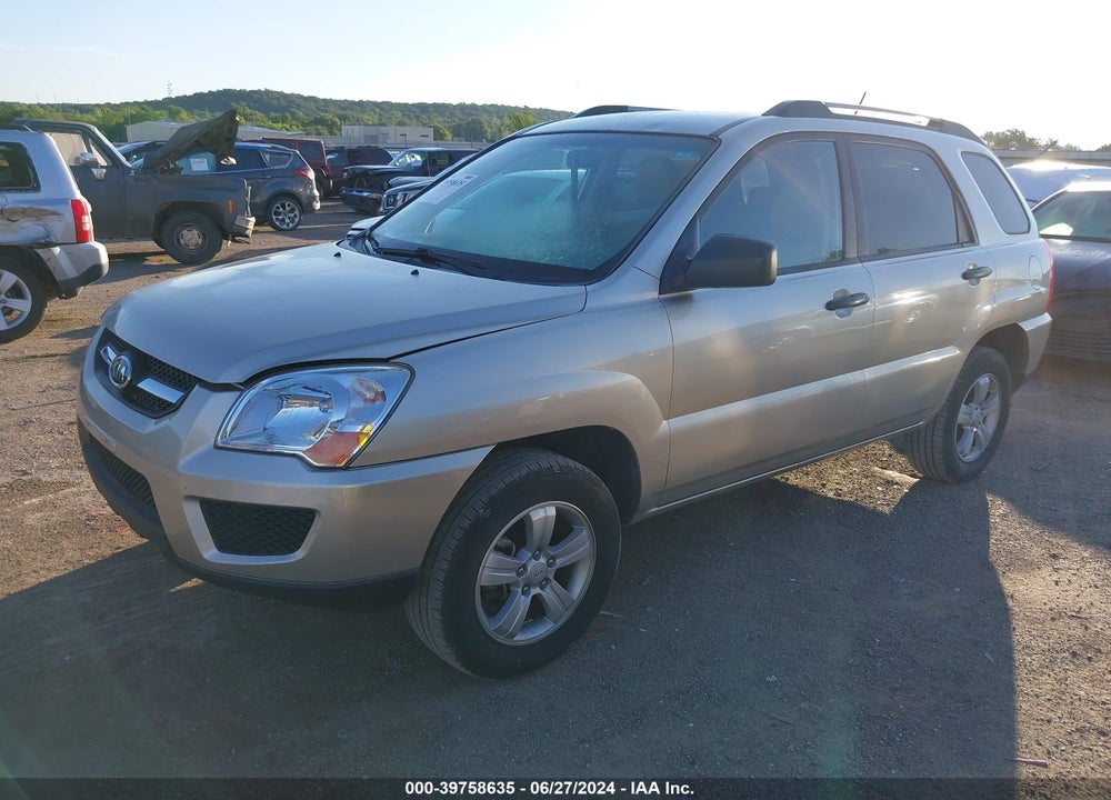 2009 KIA SPORTAGE LX VIN: KNDJF724097590555