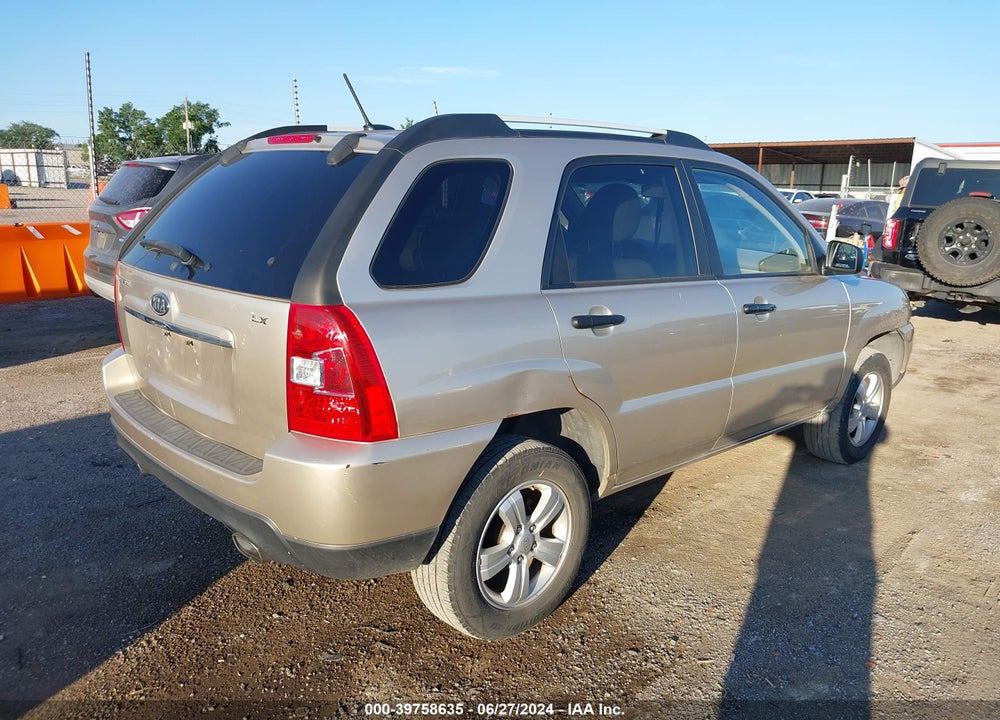2009 KIA SPORTAGE LX VIN: KNDJF724097590555