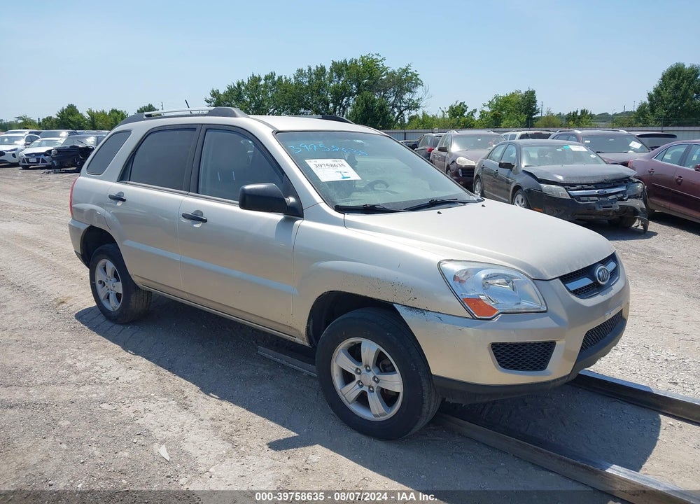 2009 KIA SPORTAGE LX VIN: KNDJF724097590555