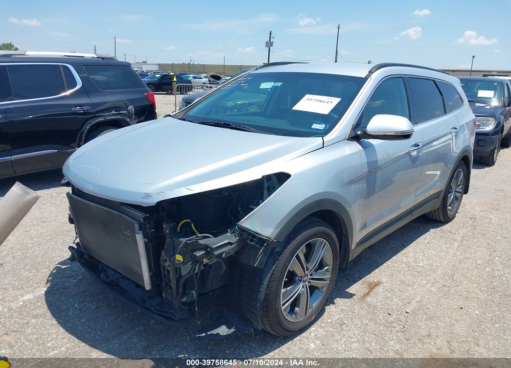 2016 HYUNDAI SANTA FE SE VIN: KM8SN4HF2GU143797