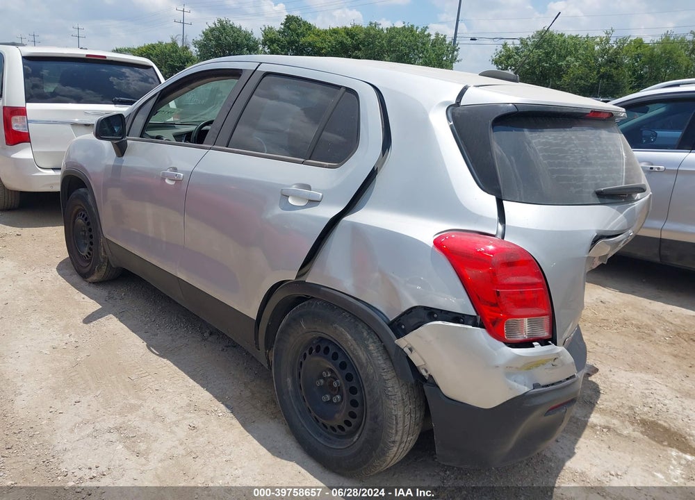 2016 CHEVROLET TRAX 1LS VIN: 3GNCJKSB0GL254929