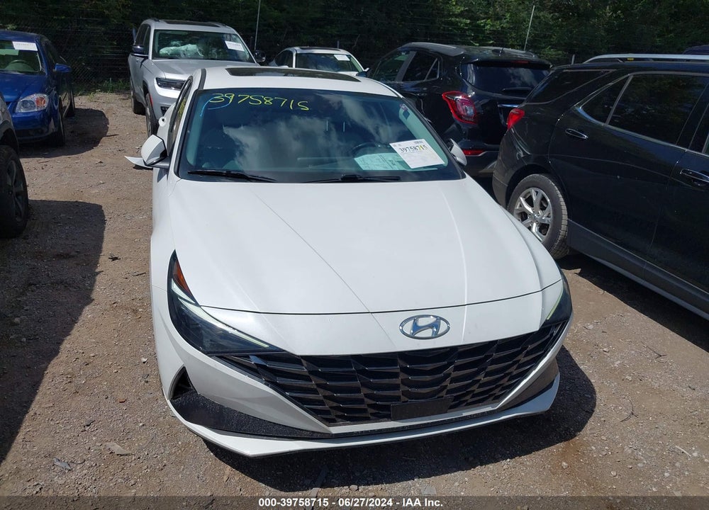 2022 HYUNDAI ELANTRA LIMITED VIN: 5NPLP4AG6NH055882