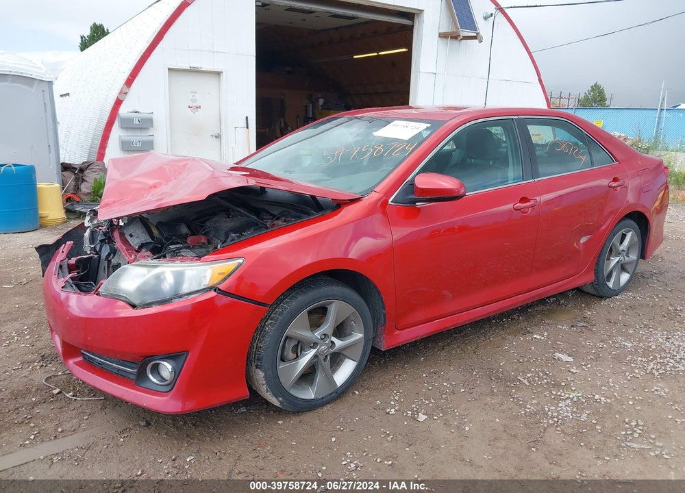2012 TOYOTA CAMRY SE V6 VIN: 4T1BK1FK1CU519150
