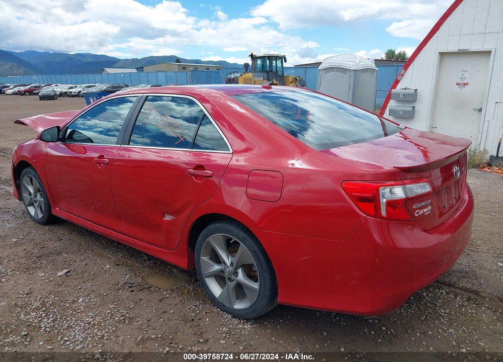 2012 TOYOTA CAMRY SE V6 VIN: 4T1BK1FK1CU519150