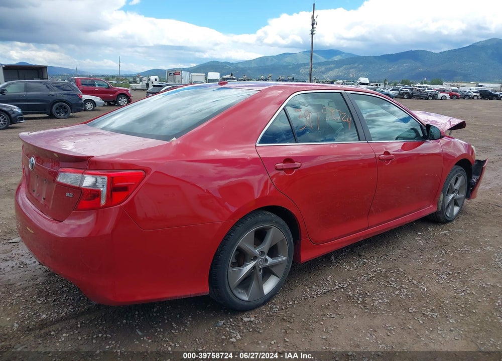 2012 TOYOTA CAMRY SE V6 VIN: 4T1BK1FK1CU519150