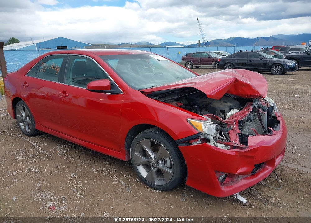 2012 TOYOTA CAMRY SE V6 VIN: 4T1BK1FK1CU519150