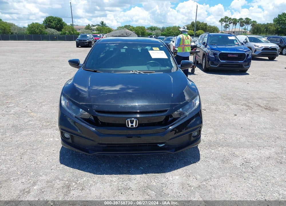 2020 HONDA CIVIC SPORT VIN: 2HGFC2F83LH502206