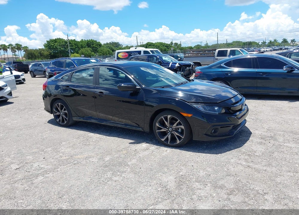 2020 HONDA CIVIC SPORT VIN: 2HGFC2F83LH502206
