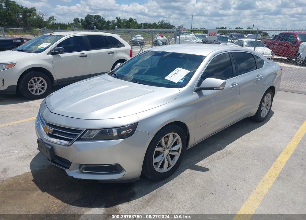 2016 CHEVROLET IMPALA 2LT VIN: 2G1115S38G9102659