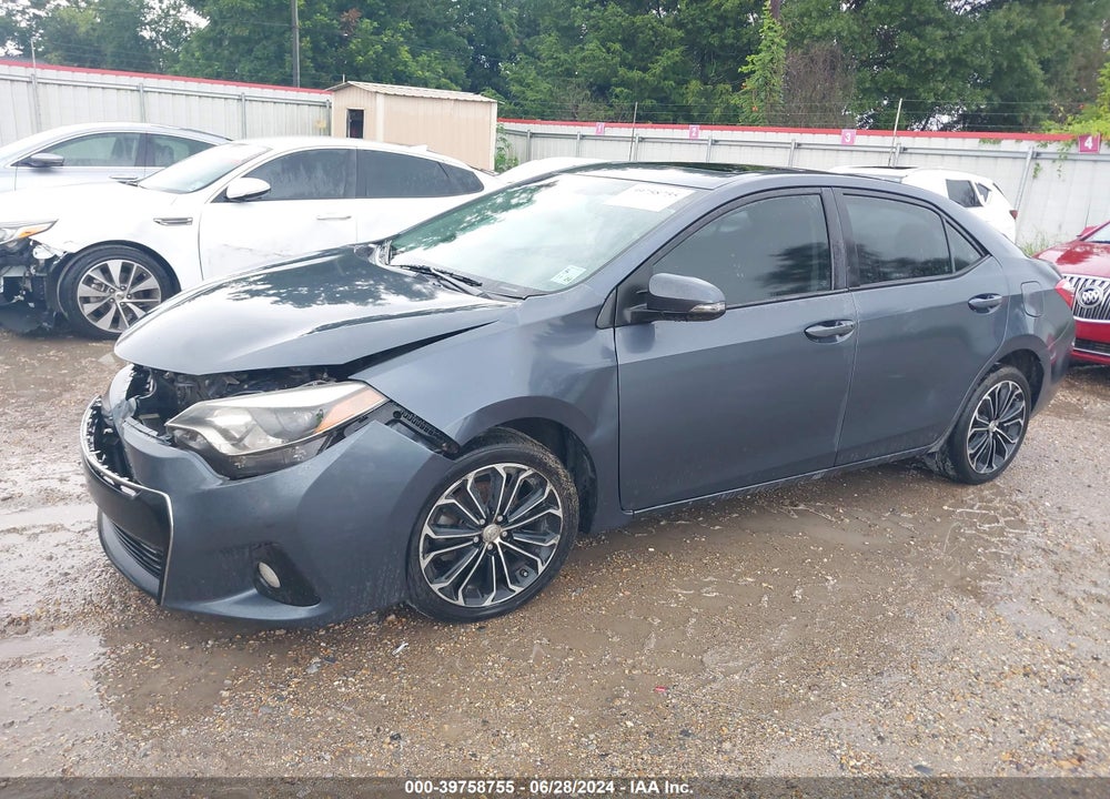 2016 TOYOTA COROLLA S PLUS VIN: 5YFBURHE7GP449256
