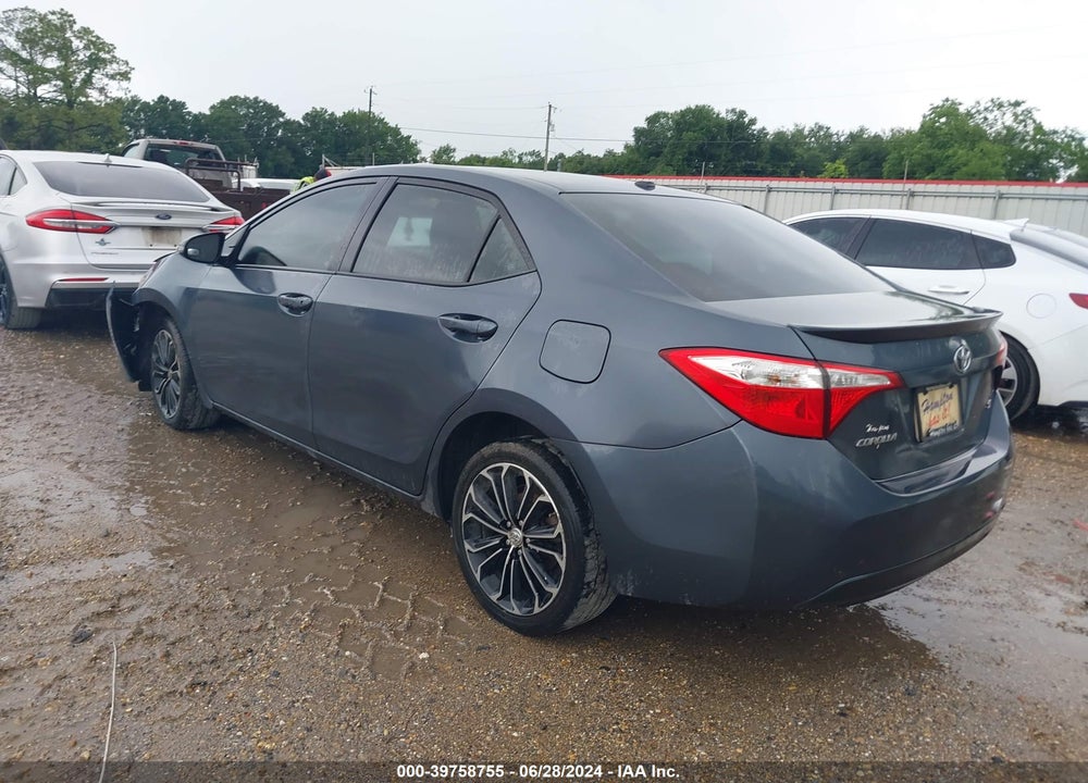 2016 TOYOTA COROLLA S PLUS VIN: 5YFBURHE7GP449256