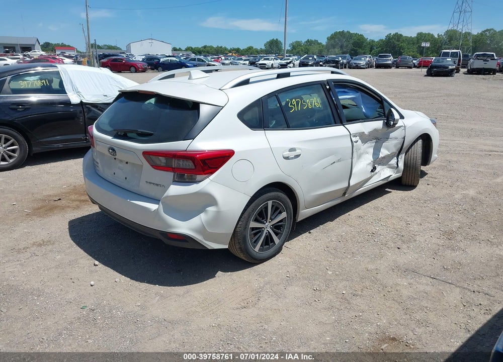 2022 SUBARU IMPREZA PREMIUM 5-DOOR VIN: 4S3GTAV60N3721580
