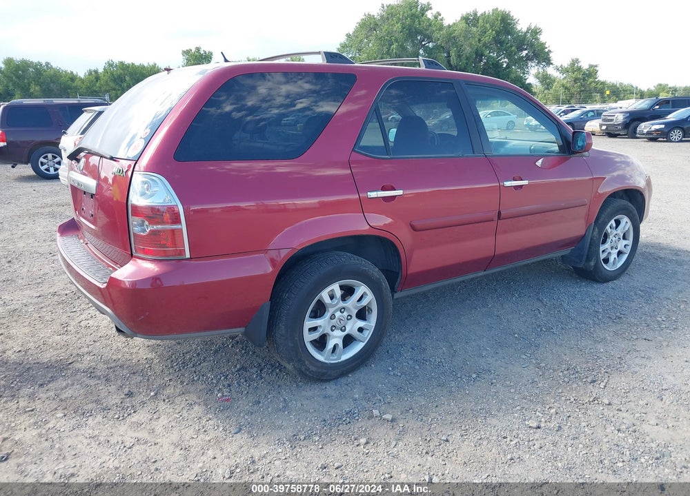 2005 ACURA MDX VIN: 2HNYD18895H547384
