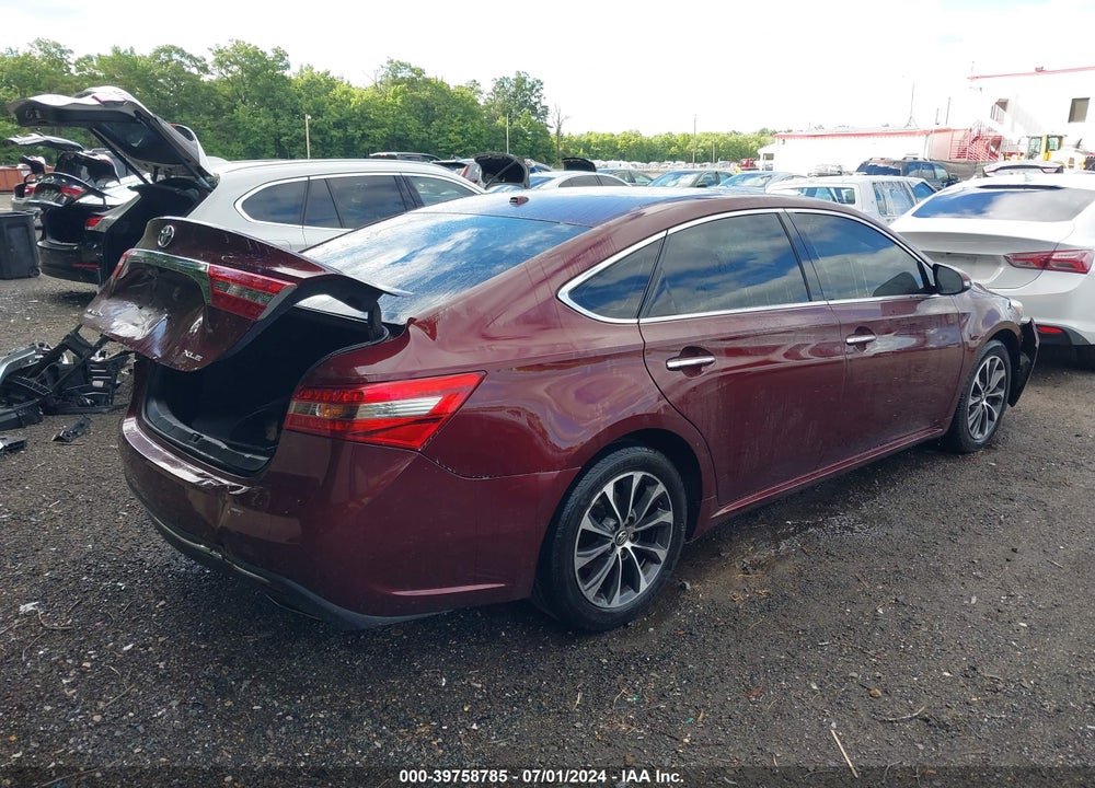 2016 TOYOTA AVALON XLE PLUS VIN: 4T1BK1EB0GU198015