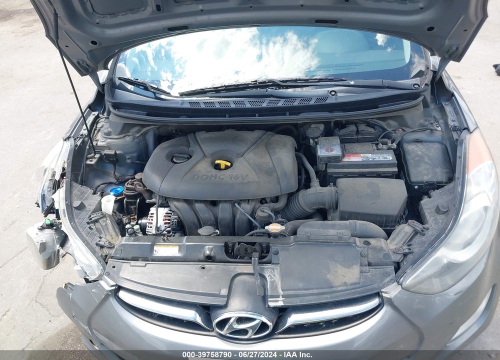 2013 HYUNDAI ELANTRA LIMITED VIN: 5NPDH4AE3DH172253