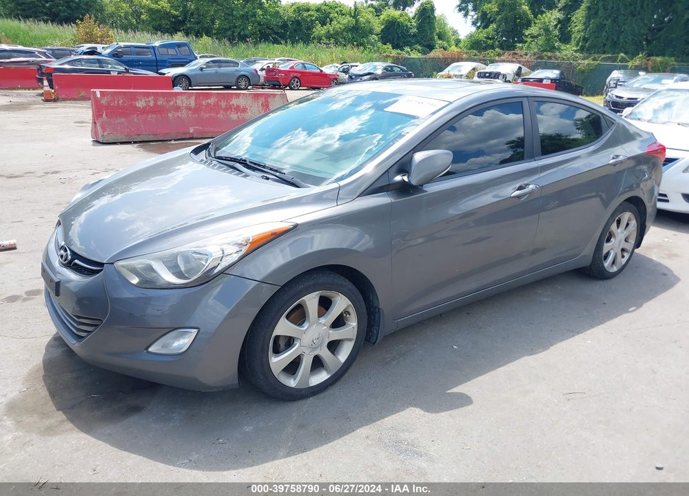 2013 HYUNDAI ELANTRA LIMITED VIN: 5NPDH4AE3DH172253