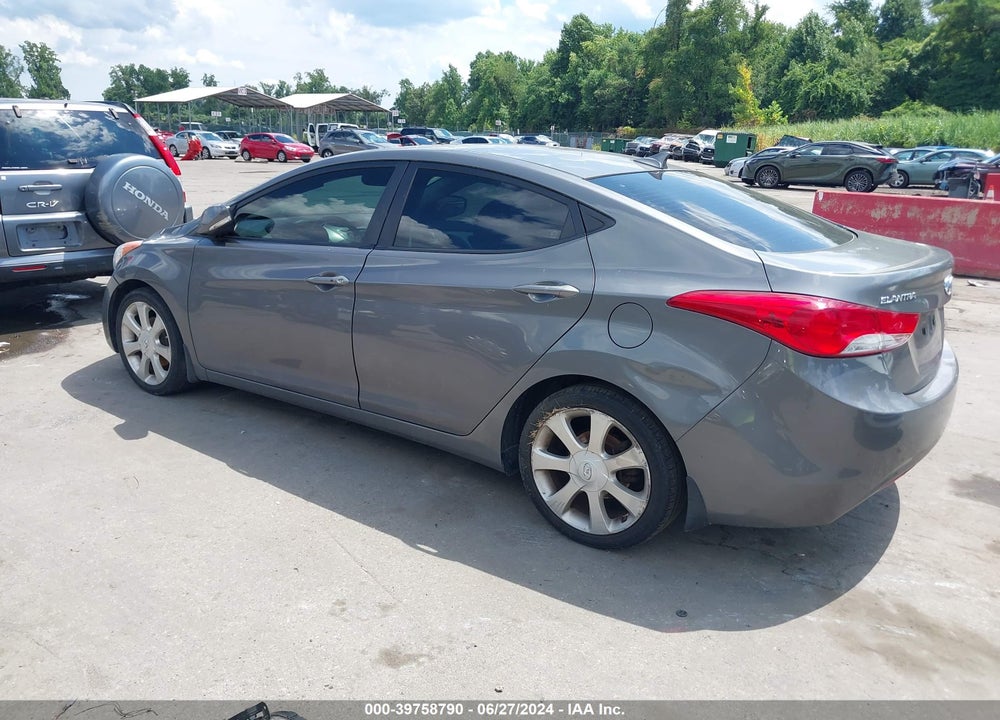 2013 HYUNDAI ELANTRA LIMITED VIN: 5NPDH4AE3DH172253