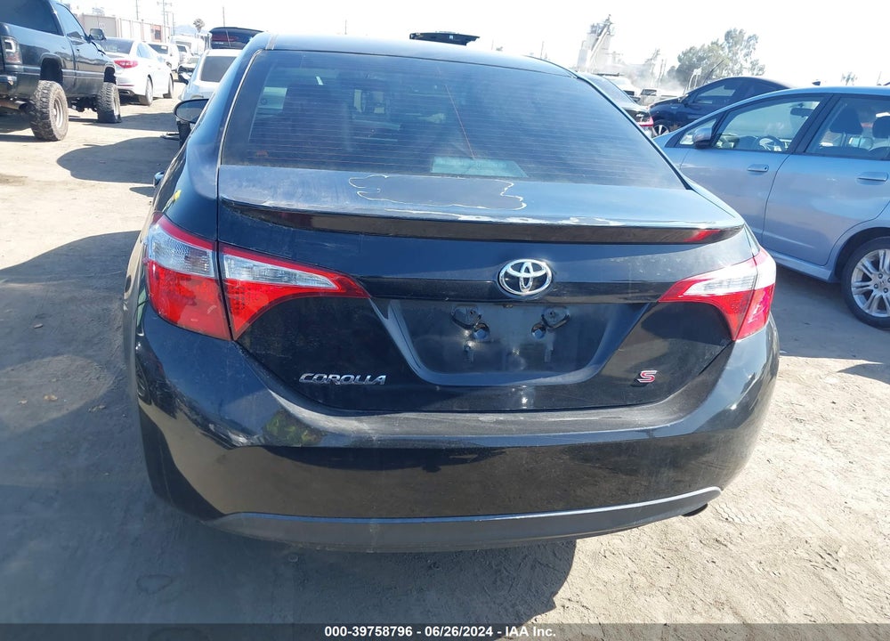 2016 TOYOTA COROLLA VIN: 2T1BURHE8GC736492