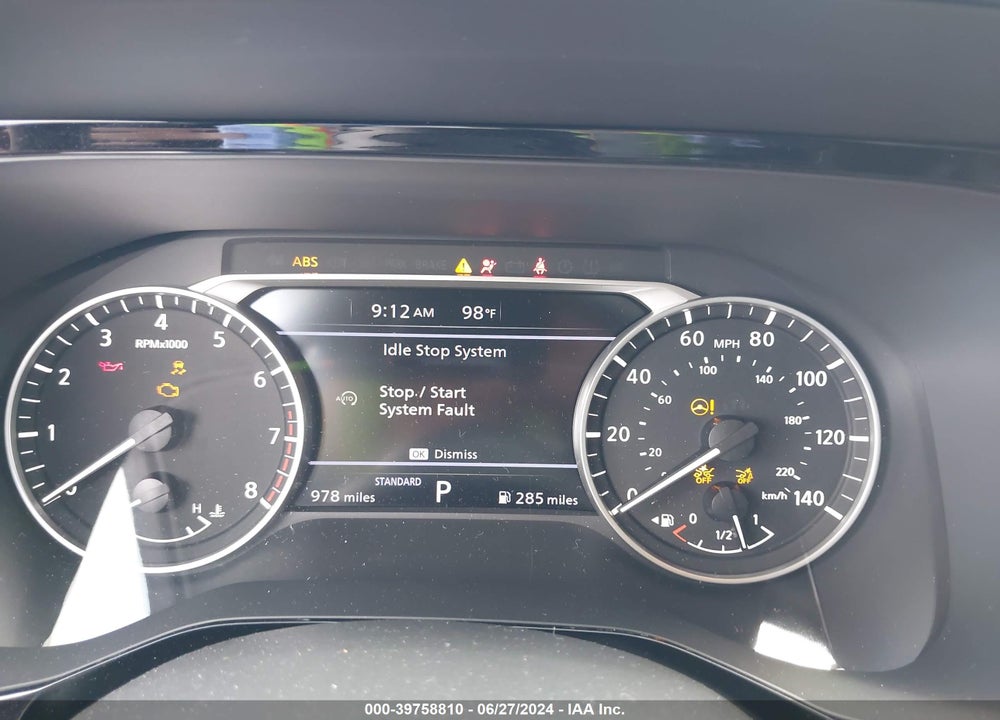2024 NISSAN PATHFINDER SV FWD VIN: 5N1DR3BA3RC261208