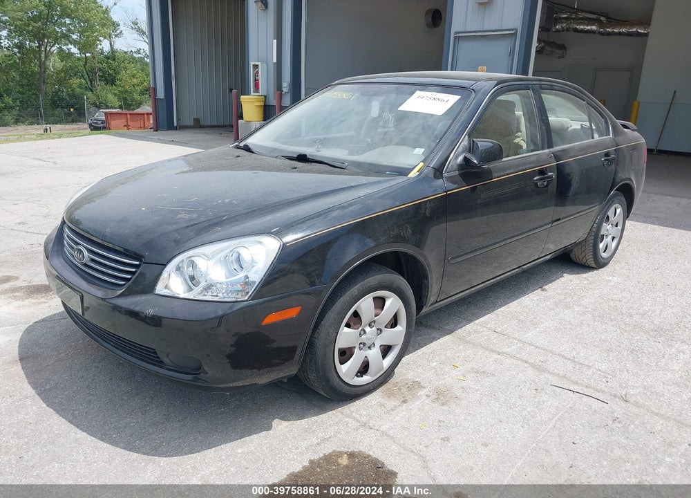 2008 KIA OPTIMA LX VIN: KNAGE123185274980
