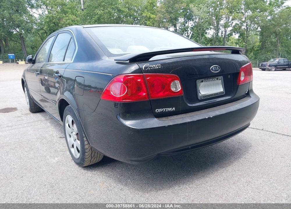 2008 KIA OPTIMA LX VIN: KNAGE123185274980