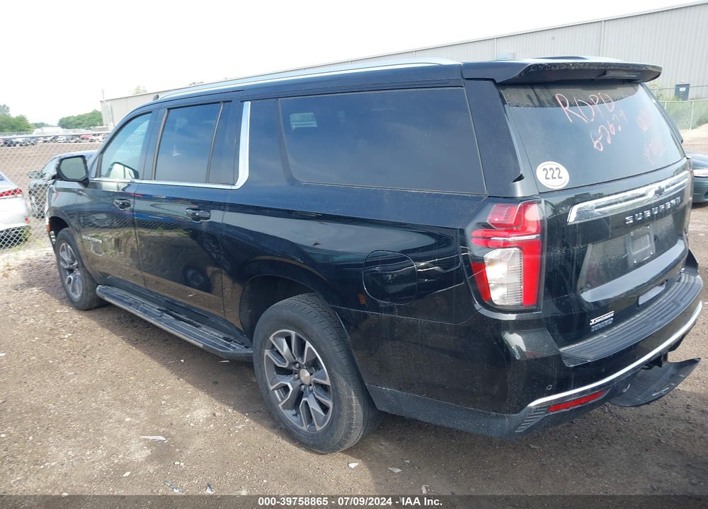2021 CHEVROLET SUBURBAN 4WD LT VIN: 1GNSKCKT9MR299976
