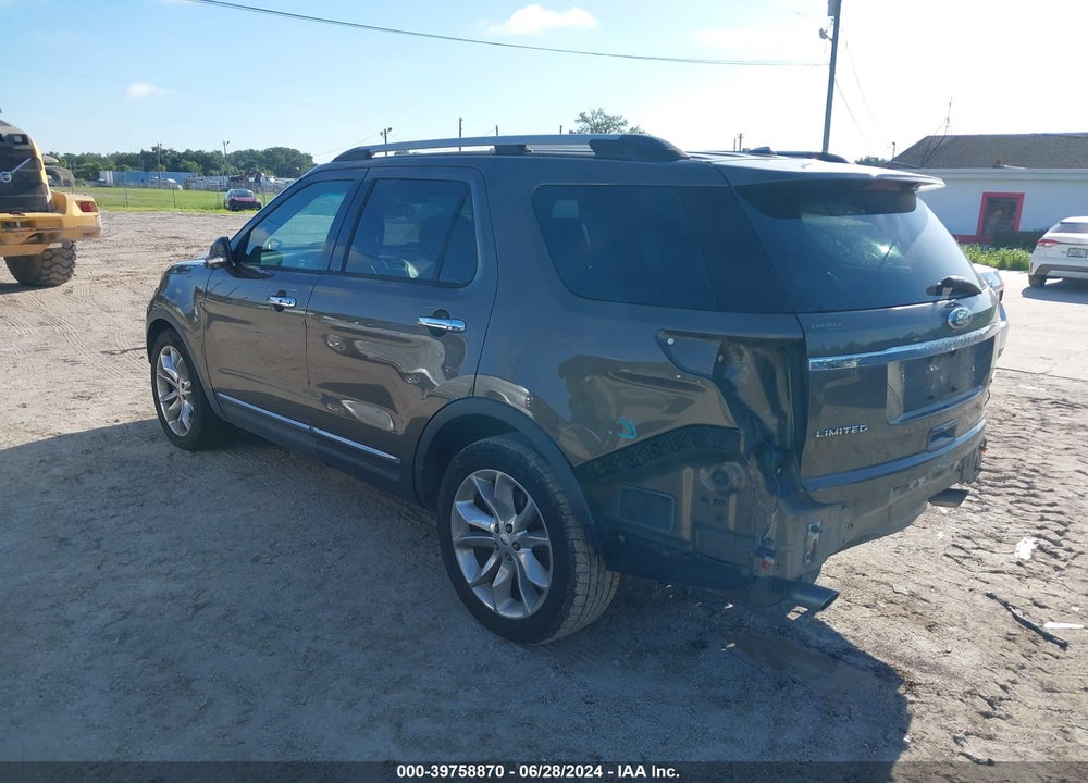 2015 FORD EXPLORER LIMITED VIN: 1FM5K7F81FGC34584