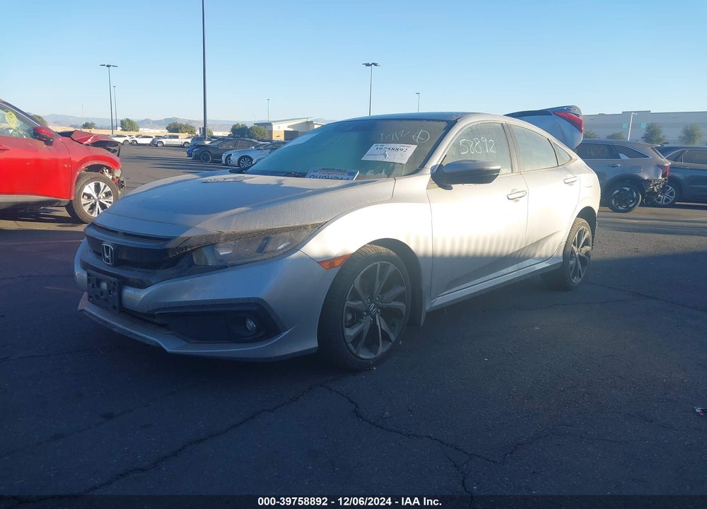 2021 HONDA CIVIC SPORT VIN: 2HGFC2F86MH537419
