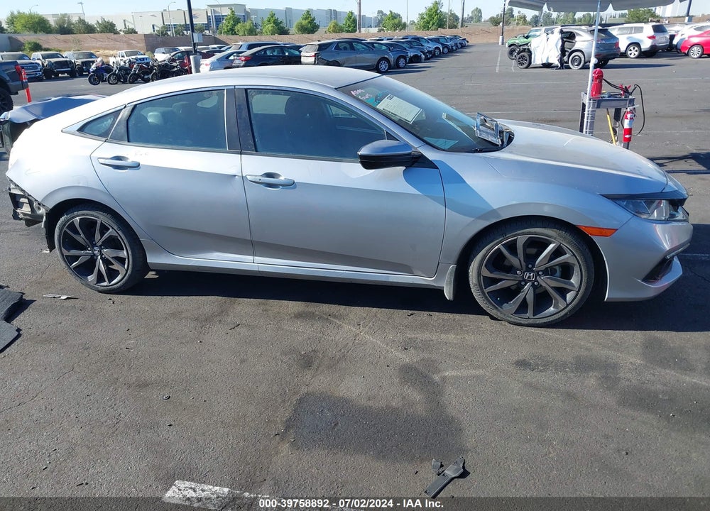 2021 HONDA CIVIC SPORT VIN: 2HGFC2F86MH537419