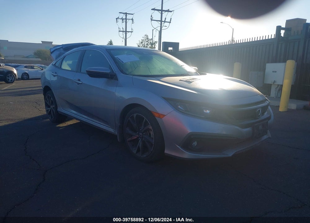 2021 HONDA CIVIC SPORT VIN: 2HGFC2F86MH537419