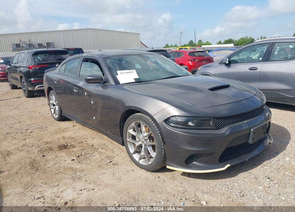 2022 DODGE CHARGER GT RWD VIN: 2C3CDXHG6NH258851