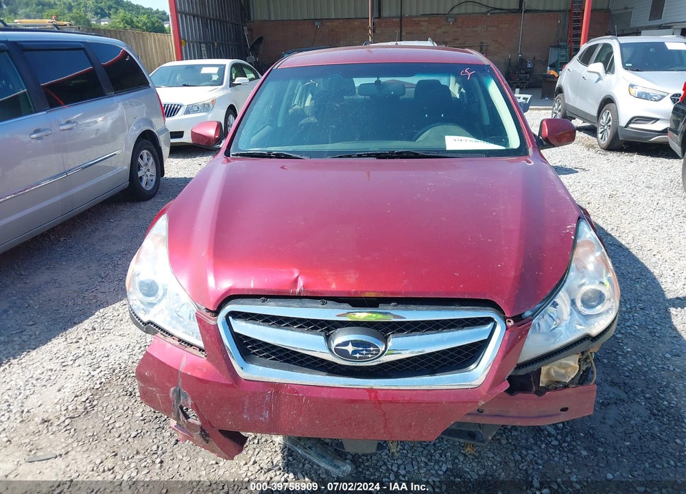 2011 SUBARU LEGACY 2.5I PREMIUM VIN: 4S3BMBB66B3227267