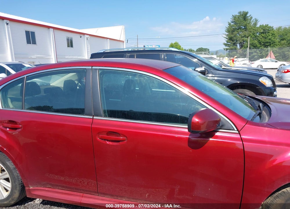 2011 SUBARU LEGACY 2.5I PREMIUM VIN: 4S3BMBB66B3227267
