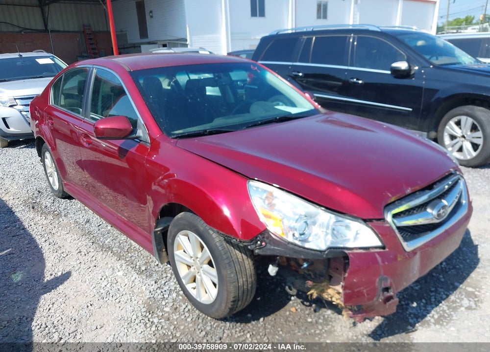 2011 SUBARU LEGACY 2.5I PREMIUM VIN: 4S3BMBB66B3227267