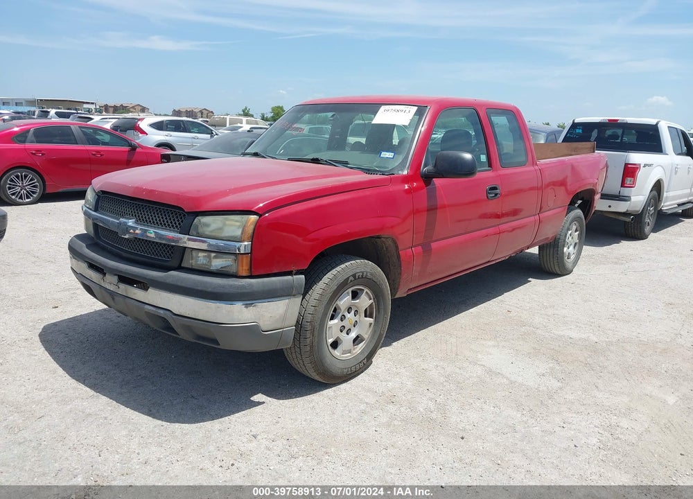 2004 CHEVROLET SILVERADO 1500 LS VIN: 1GCEK19V24E355054
