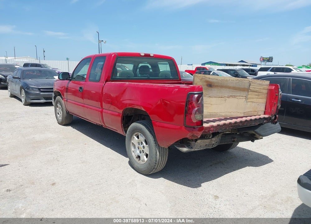 2004 CHEVROLET SILVERADO 1500 LS VIN: 1GCEK19V24E355054