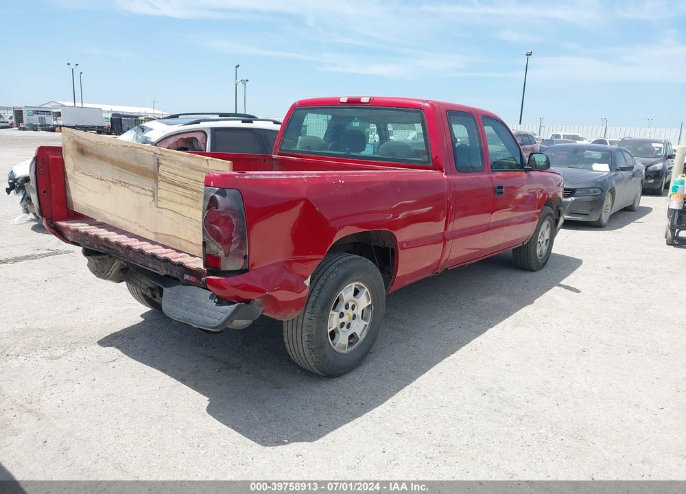 2004 CHEVROLET SILVERADO 1500 LS VIN: 1GCEK19V24E355054
