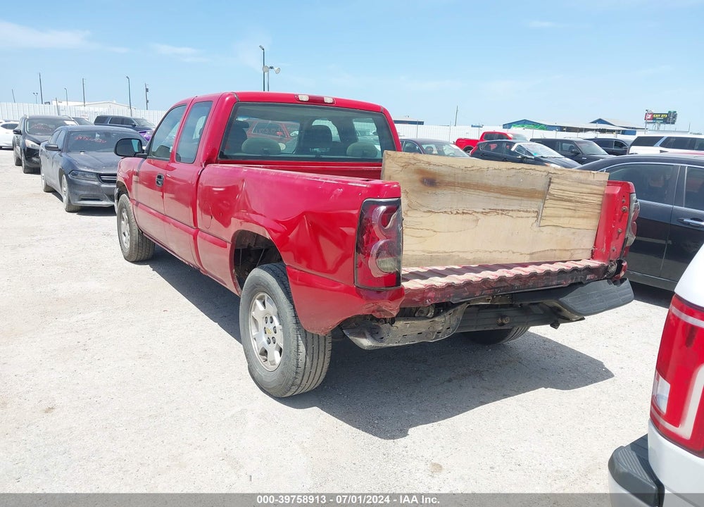 2004 CHEVROLET SILVERADO 1500 LS VIN: 1GCEK19V24E355054