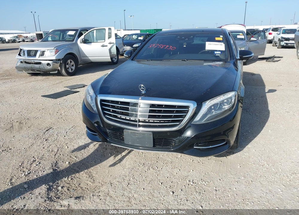 2016 MERCEDES-BENZ S 550 VIN: WDDUG8CB7GA257143