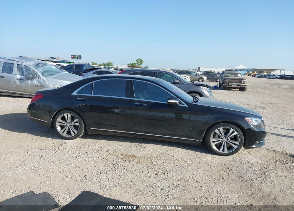 2016 MERCEDES-BENZ S 550 VIN: WDDUG8CB7GA257143