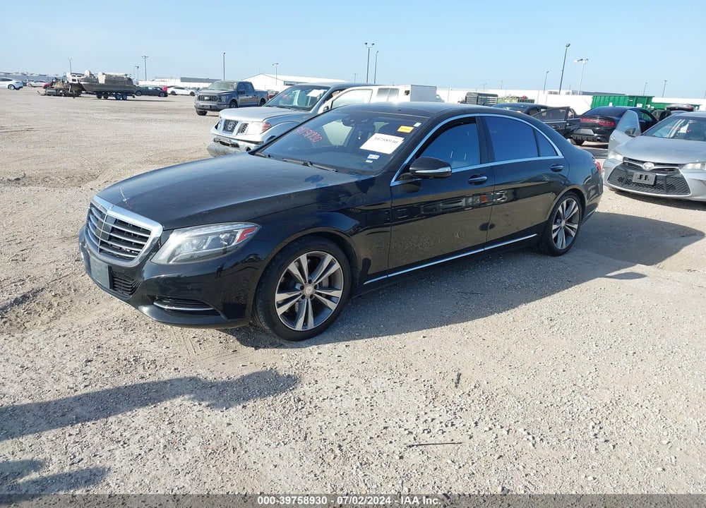 2016 MERCEDES-BENZ S 550 VIN: WDDUG8CB7GA257143