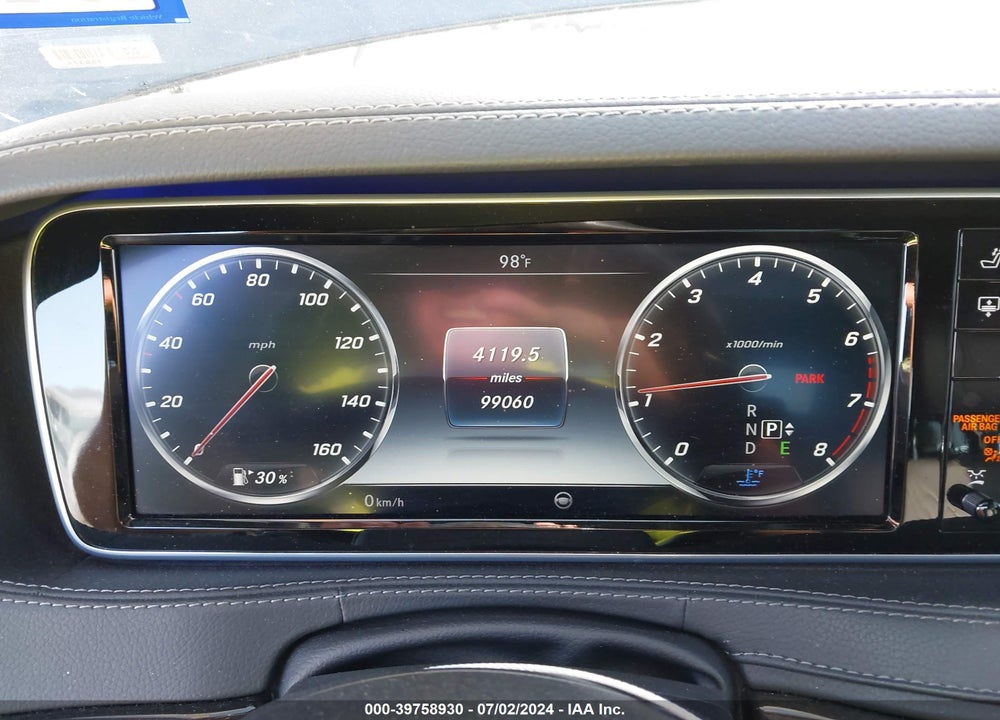 2016 MERCEDES-BENZ S 550 VIN: WDDUG8CB7GA257143