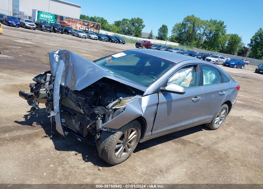2016 HYUNDAI SONATA SE VIN: 5NPE24AF0GH371635