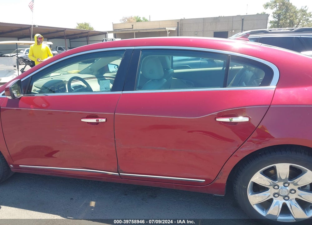 2010 BUICK LACROSSE CXS VIN: 1G4GE5EV1AF114178