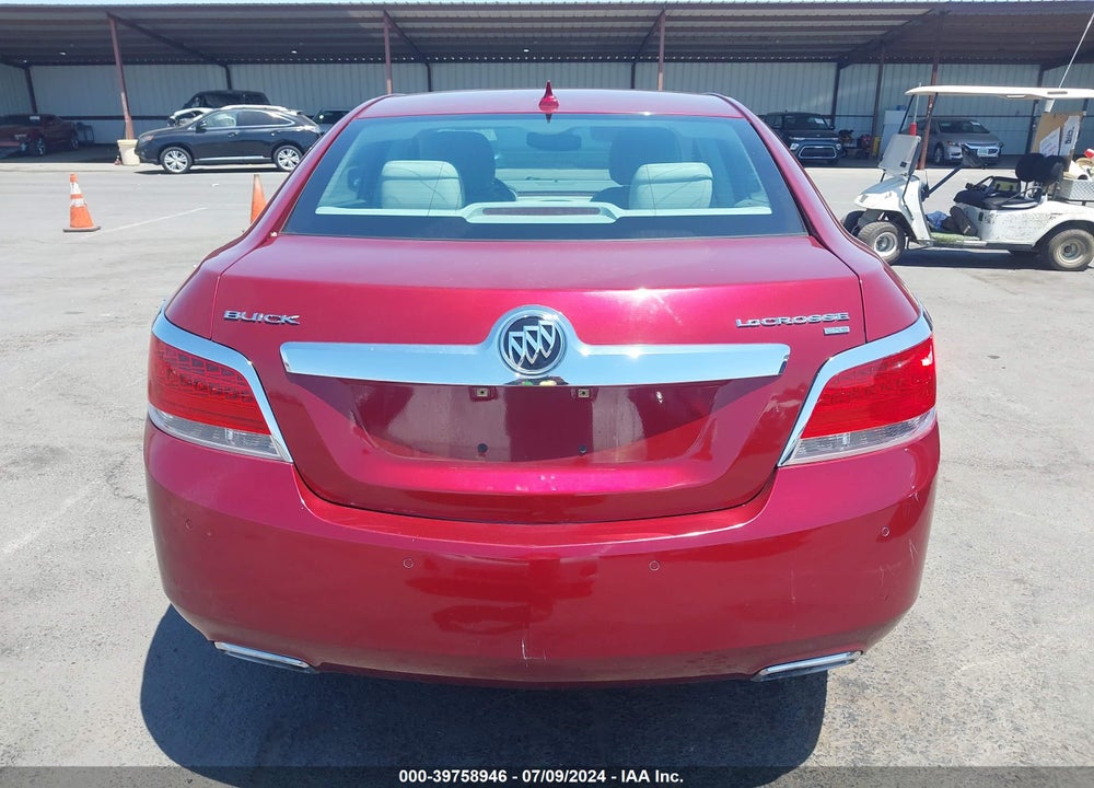 2010 BUICK LACROSSE CXS VIN: 1G4GE5EV1AF114178