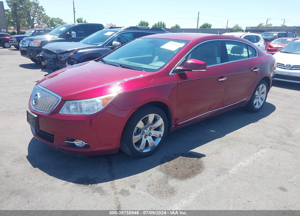 2010 BUICK LACROSSE CXS VIN: 1G4GE5EV1AF114178