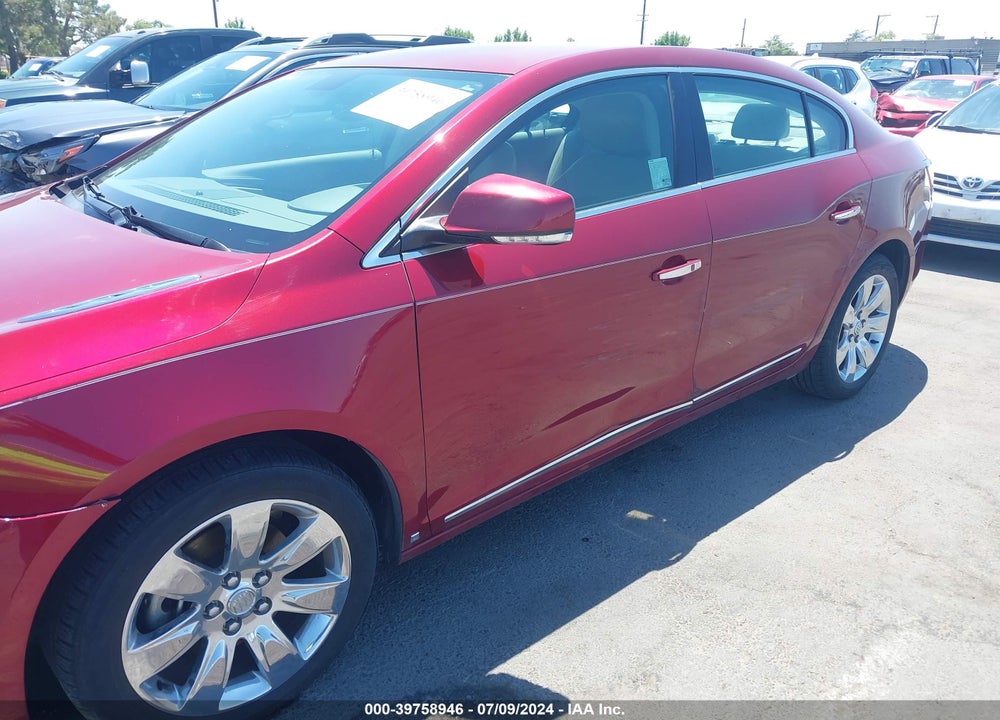 2010 BUICK LACROSSE CXS VIN: 1G4GE5EV1AF114178