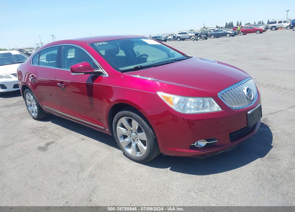 2010 BUICK LACROSSE CXS VIN: 1G4GE5EV1AF114178