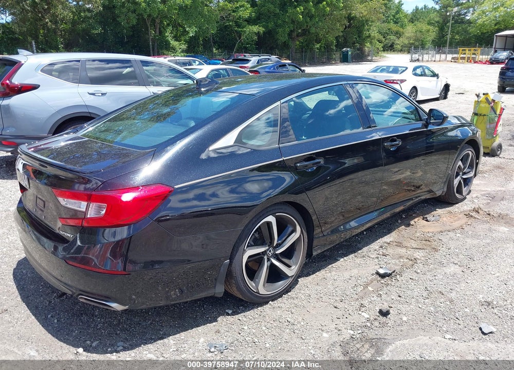 2022 HONDA ACCORD SPORT VIN: 1HGCV1F33NA039254