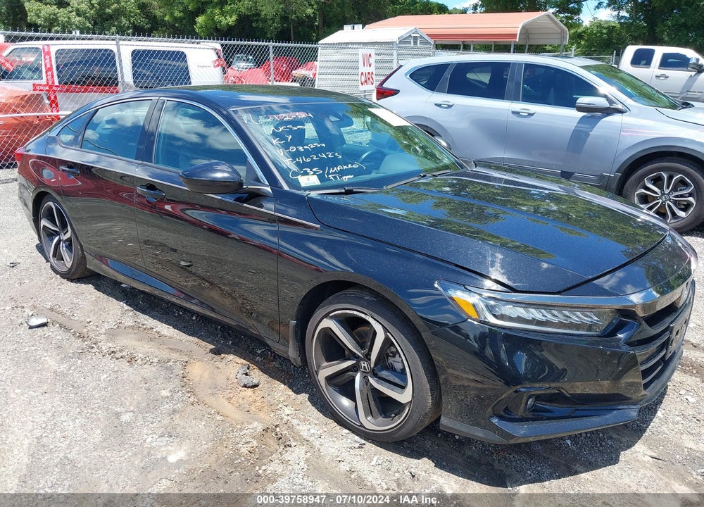 2022 HONDA ACCORD SPORT VIN: 1HGCV1F33NA039254